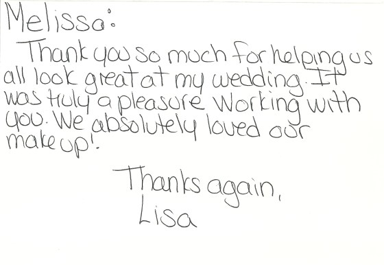 Lisa Maron - Thank You Card -2