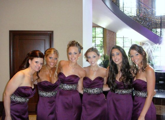 Tracy's bridesmaids
