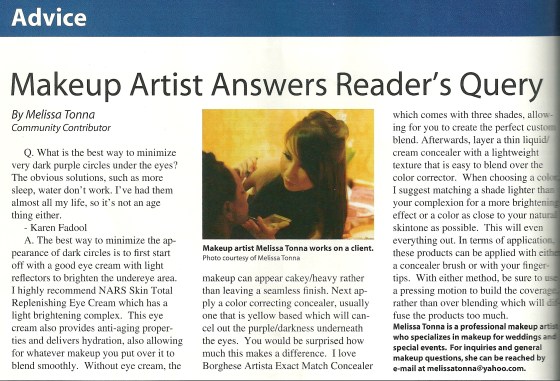 Readington Makeup Question 